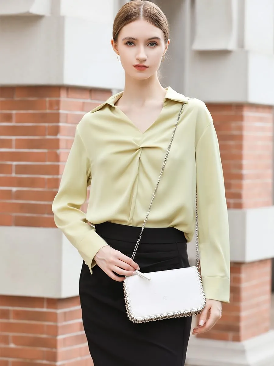 AFKOMST Small Clutch Purse and Wristlet Wallet for Women Formal Evening Bag with Crossbody Chain Strap