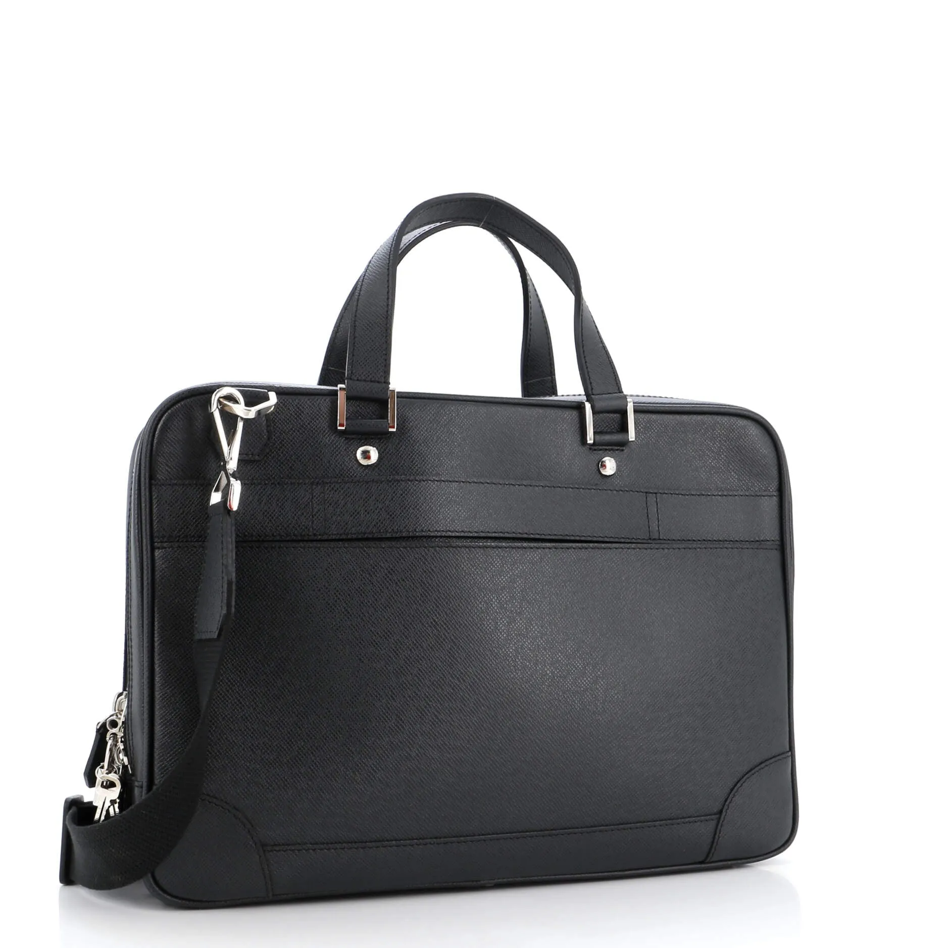 Alexander Briefcase Taiga Leather
