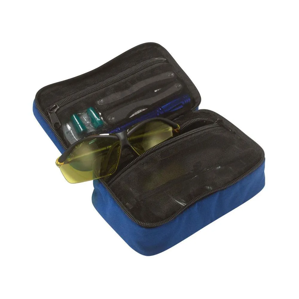 Arsenal 2-Compartment Small Parts Organizer Blue