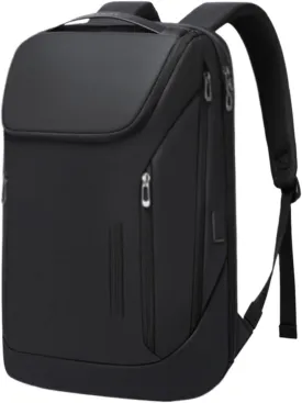 Backpack For Men USB Charging Shockproof Business Briefcase Shoulder Bag for Men and Women Stylish and Functional(Black)