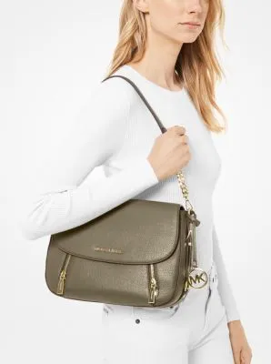 Bedford Legacy Medium Pebbled Leather Shoulder Bag
