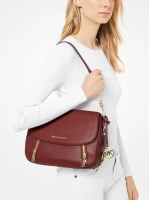 Bedford Legacy Medium Pebbled Leather Shoulder Bag