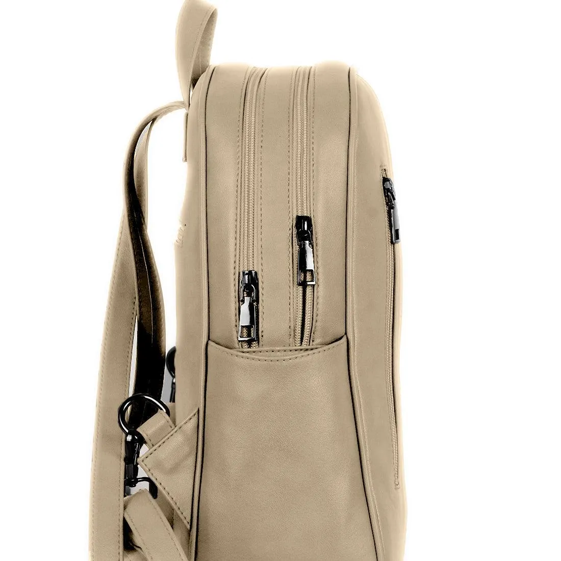 Beige Mixed Backpack Dream Catcher Art