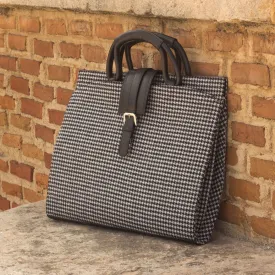 Briefcase Leather Black 2875