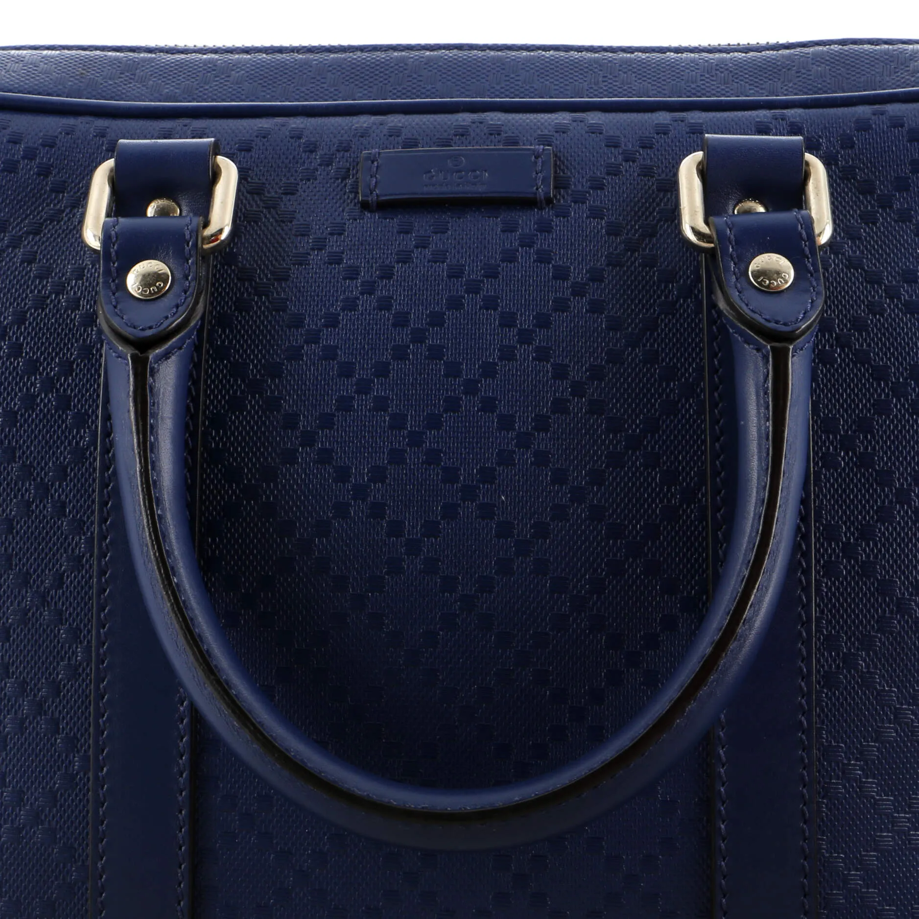 Bright Convertible Briefcase Diamante Leather Medium