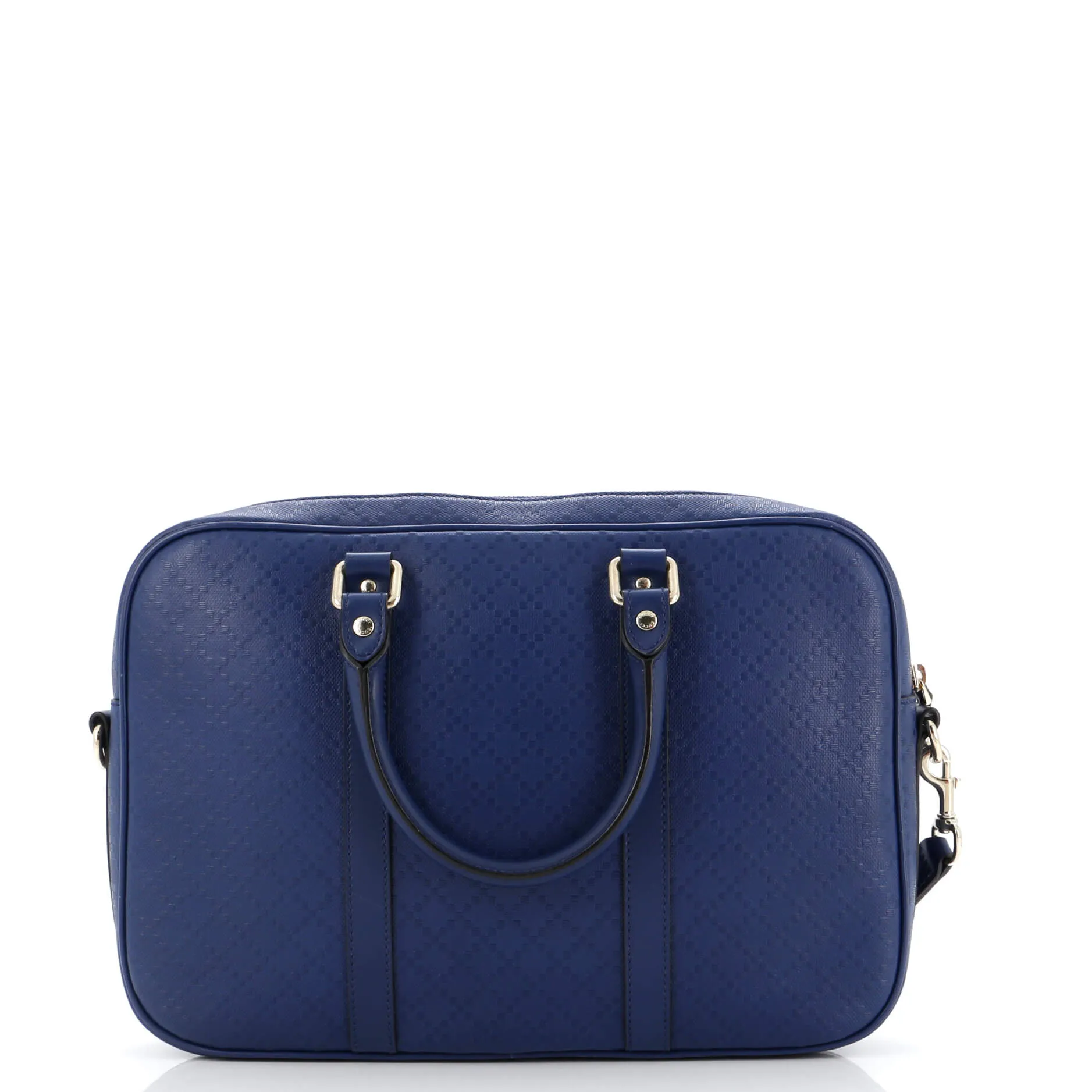 Bright Convertible Briefcase Diamante Leather Medium