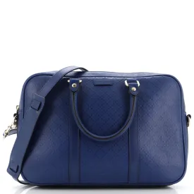 Bright Convertible Briefcase Diamante Leather Medium