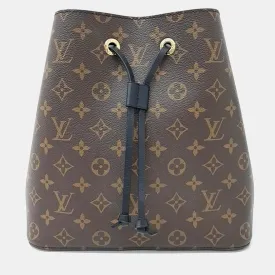 Brown Monogram Neonoe MM Shoulder Bag
