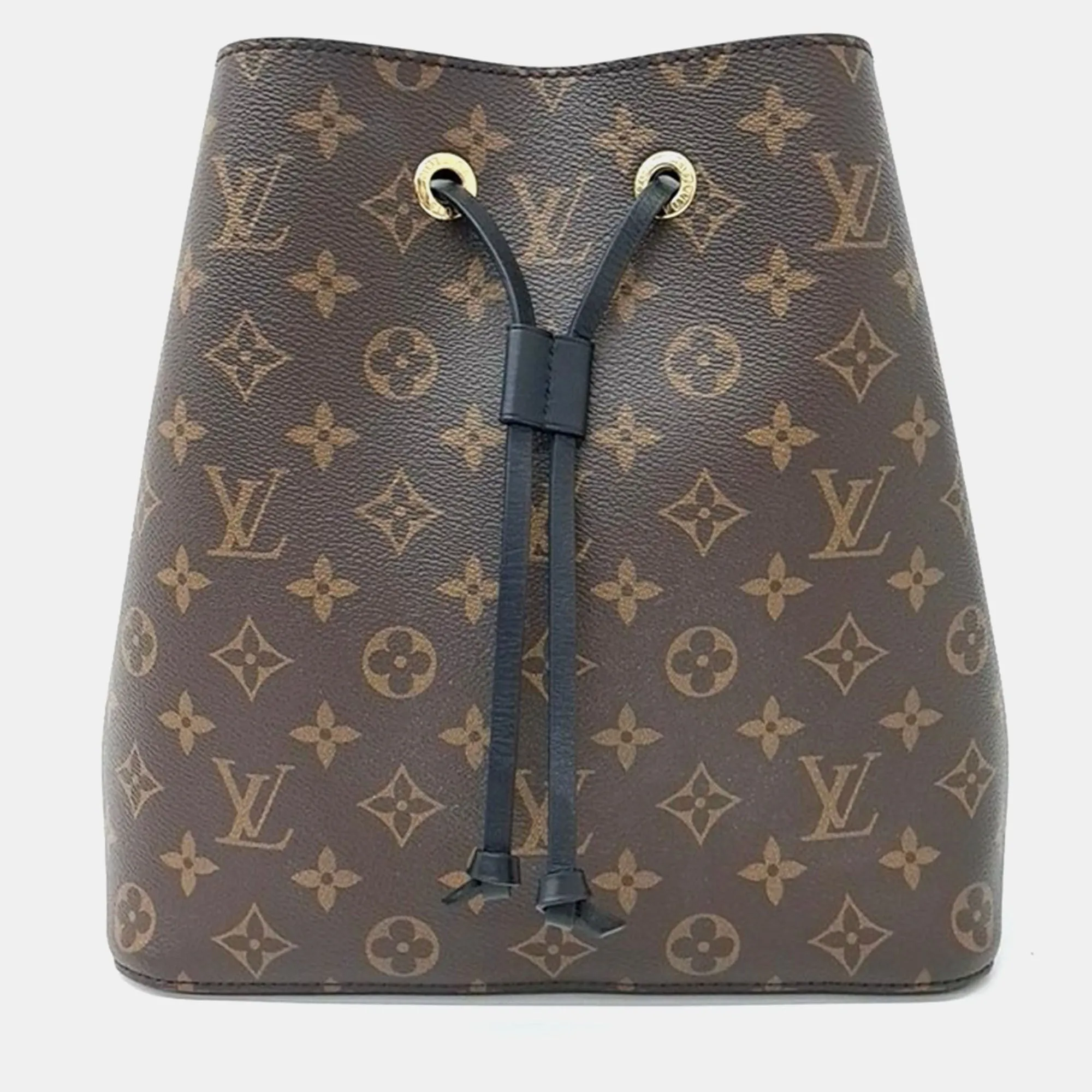 Brown Monogram Neonoe MM Shoulder Bag