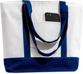 Carrywell |Not Made in China| Cotton Canvas Tote Bags, Blank Reusable Shopping Bags, Organic Cloth, Screen Print and DIY