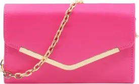 Clutch Purse Evening Bag for WomenEnvelope Handbag With Detachable Chain