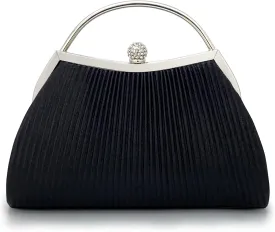Clutch Purses for Women Evening Bags Party Clutches Handbag With Detachable Chain Strap for Cocktail Party Wedding
