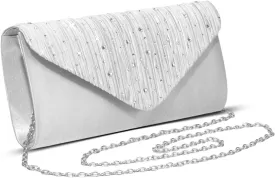 Clutch Purses for Women Formal Sparkling Rhinestones Envelope Evening Handbags for Wedding Party Cocktail Prom Ball