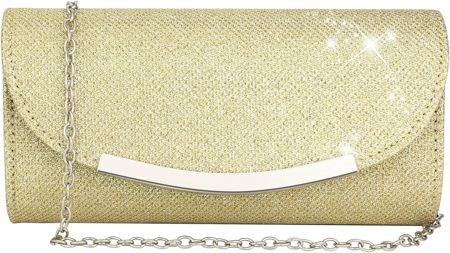 Clutch Purses for Women Sparkly Sequins Glitter Envelope Evening Bag Formal Wedding Clutch Party Purse Handbag
