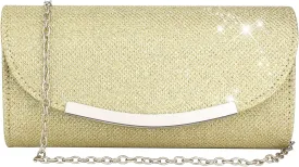 Clutch Purses for Women Sparkly Sequins Glitter Envelope Evening Bag Formal Wedding Clutch Party Purse Handbag