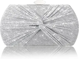 Clutch Purses for Women Wedding Evening Glitter Sparkly Handbags Party Purses for Women with Detachable Chain