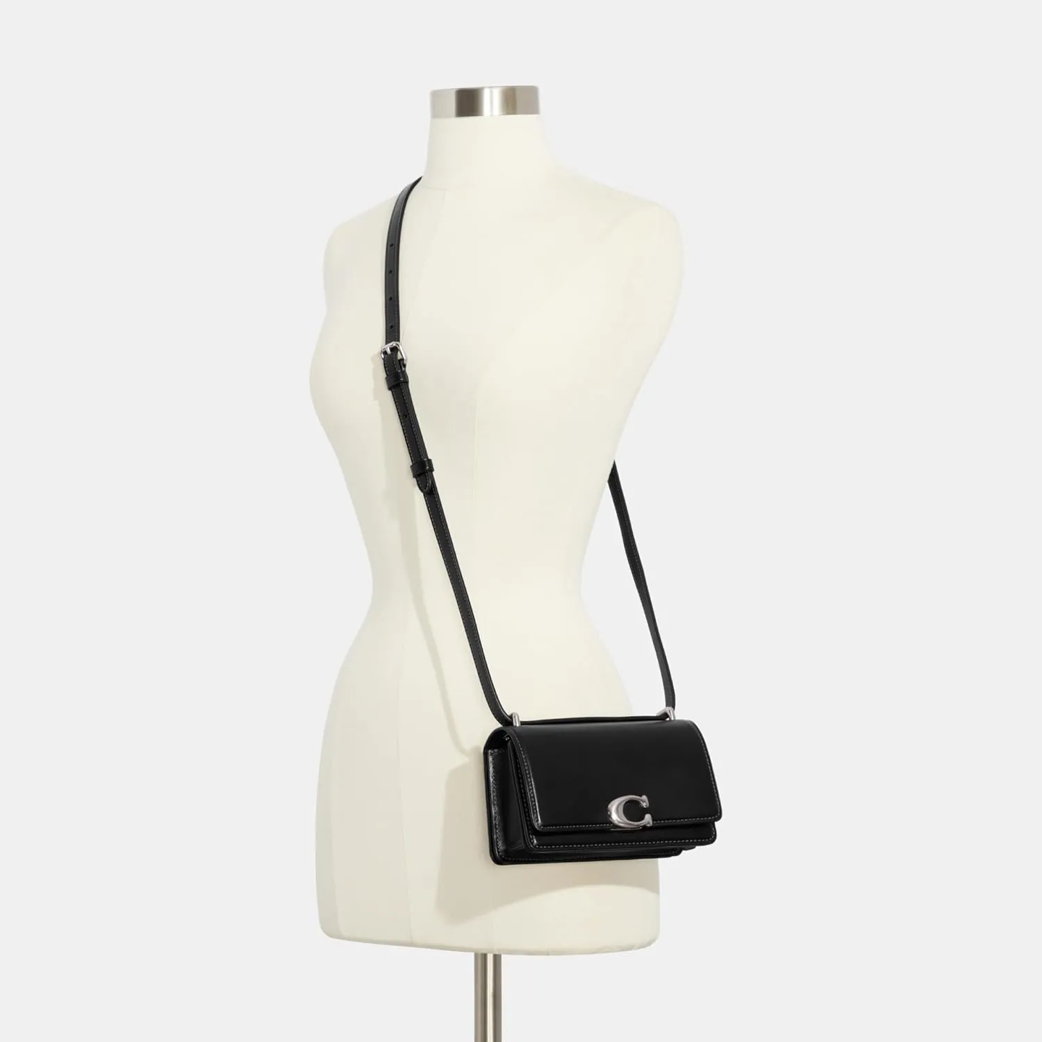 Coach Women's Luxe Refined Calf Leather Bandit Crossbody
