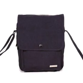 COMMUTER" HEMP & ORGANIC COTTON SHOULDER BAG - BY SATIVA