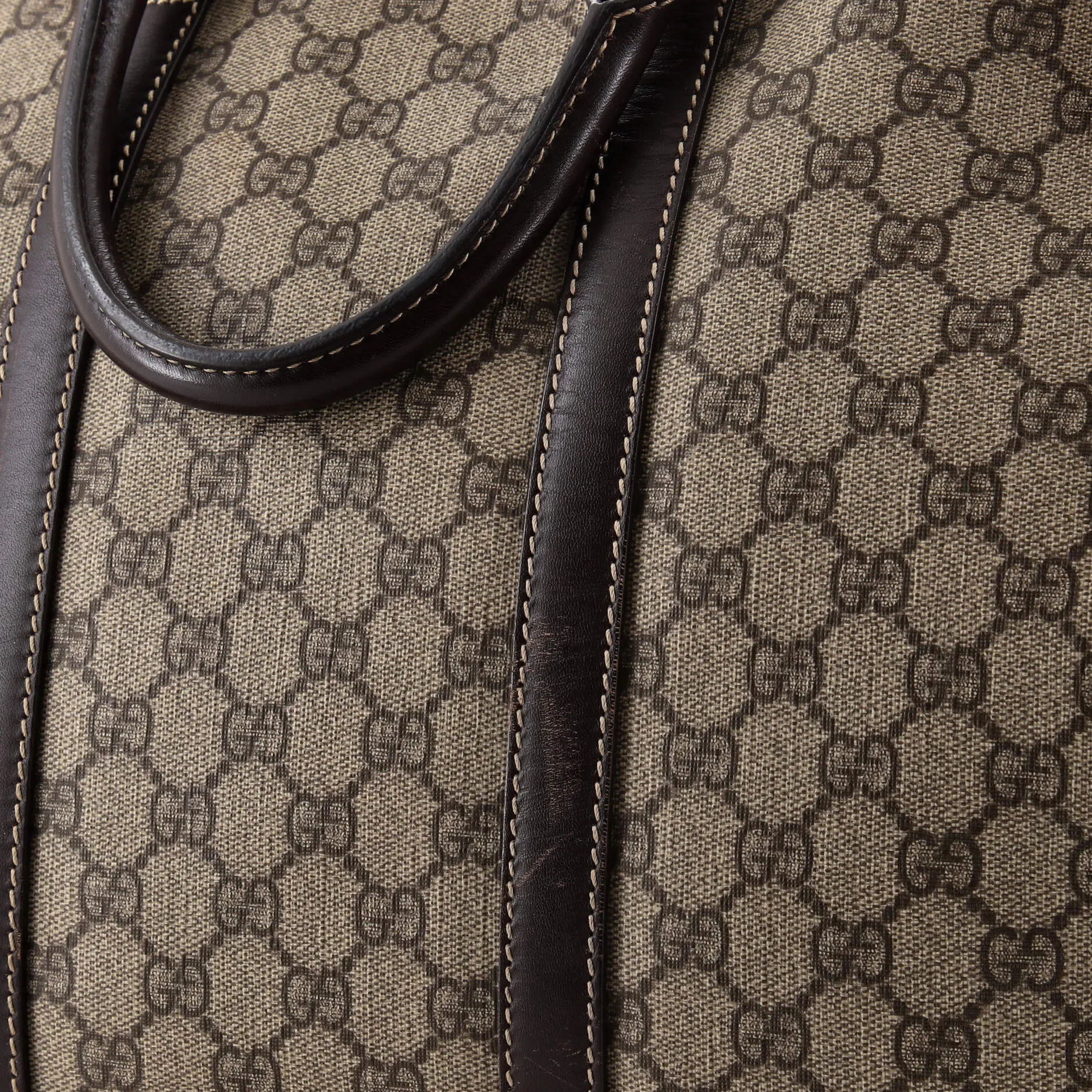 Convertible Briefcase GG Coated Canvas Large