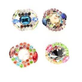 Czech Glass Crystal Rhinestone Buttons