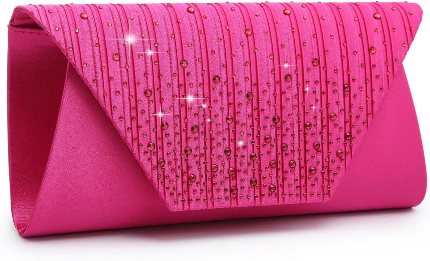 Dasein Women Evening Bags Wedding Purses Handbags Party Clutches Cocktail Prom Formal Clutch with Glitter Rhinestones