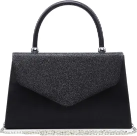 Dasein Women's Evening Bag Party Clutches Wedding Purses Cocktail Prom Handbags with Frosted Glittering