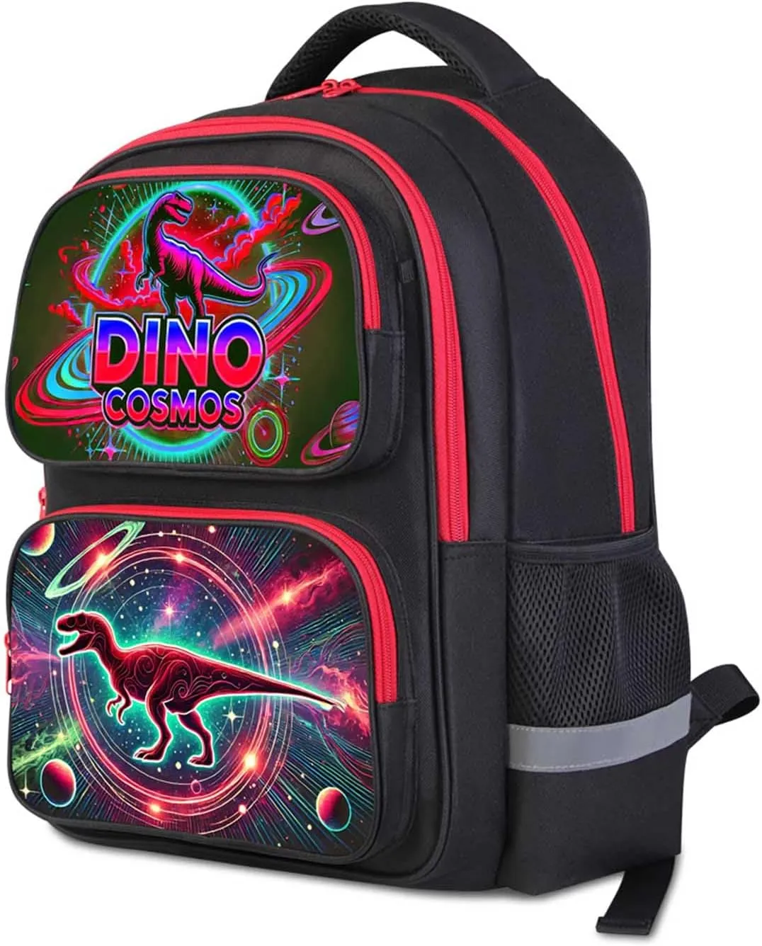 Dinosaur Kids Backpack for Boys and Girls, Lightweight 17" Children School Backpack with Animal Theme, Student Bookbag Suitable for Elementary and Middle School Aged 618