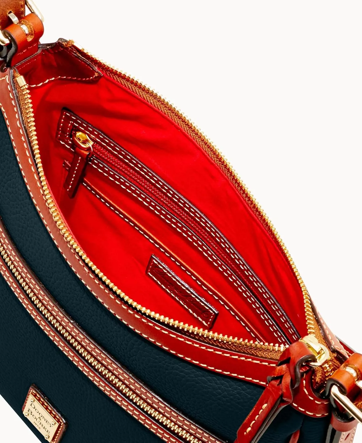 Dooney & Bourke Women's Handbags, Piper Pebble Grain Leather Crossbody Bags for Women