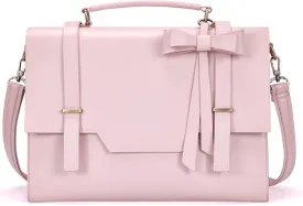 ECOSUSI Laptop Messenger Bag Women Briefcase 15.6 inch Laptop Satchel Handbags