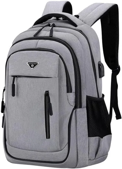 Extra Large Travel Backpack,18 Inch Laptop Backpack with USB Charging Port,Approved Business Work College Computer Bag