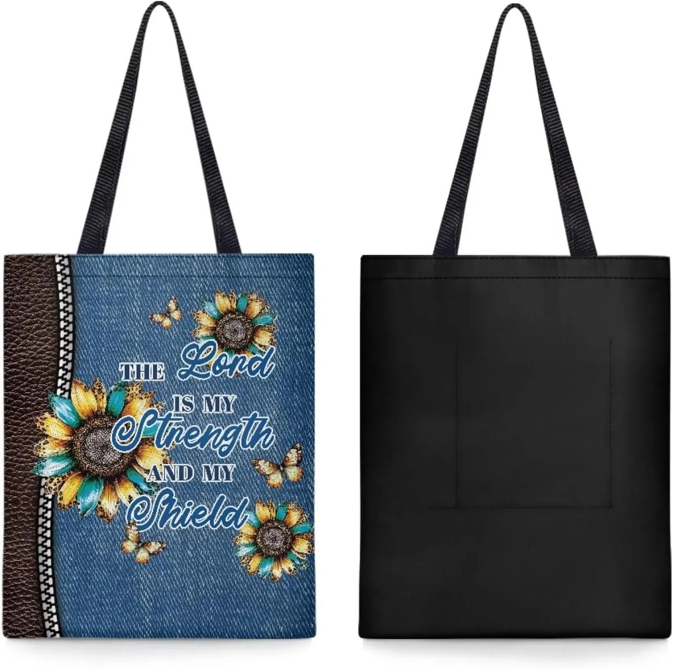 FOR U DESIGNS Women Canvas Reusable Tote Bag Women Shopping Tote Bags Book Bags