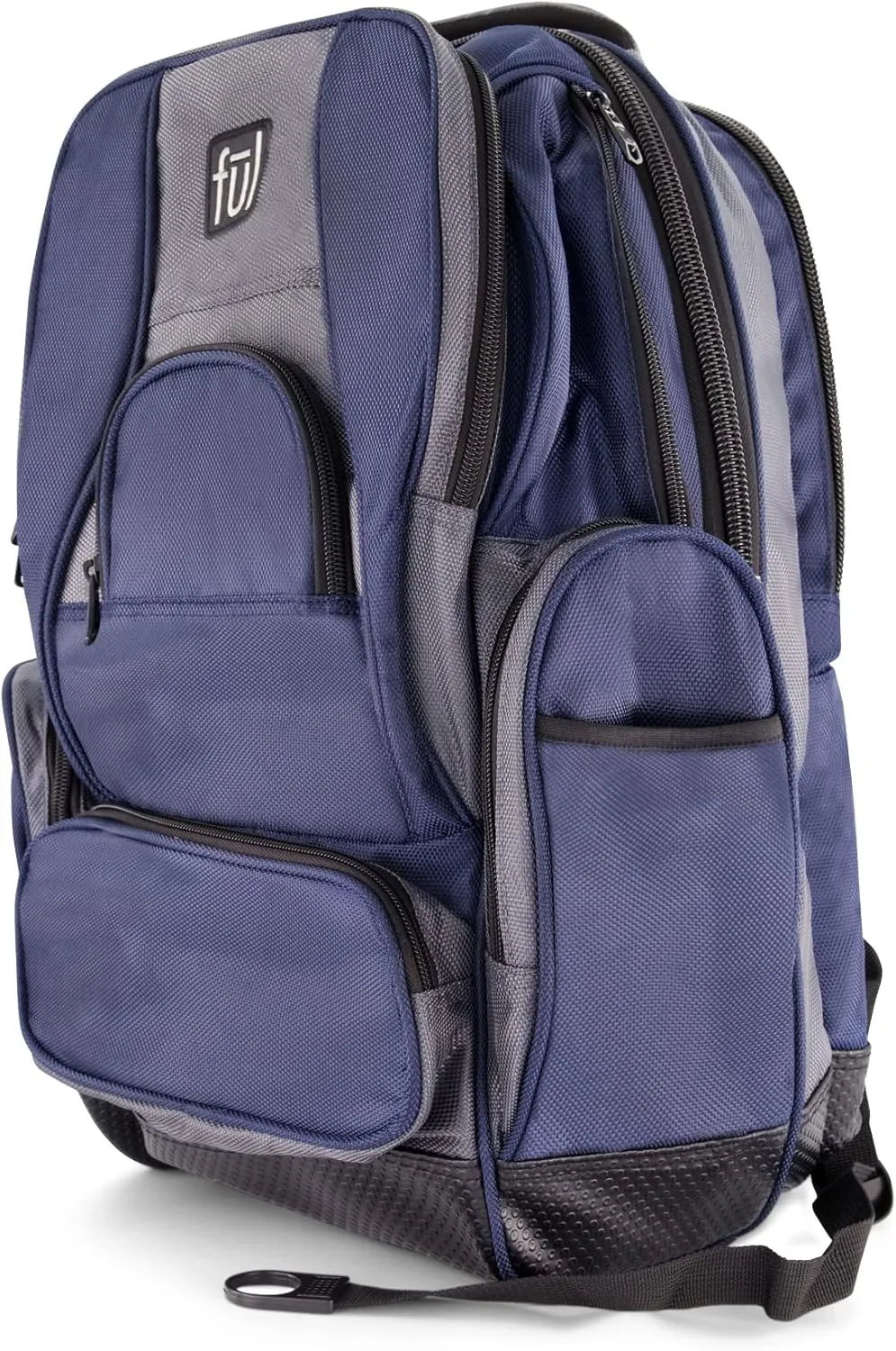 FUL Big Easy 17 Inch Sleeve Laptop Backpack, Padded Computer Bag for Commute or Travel, Navy