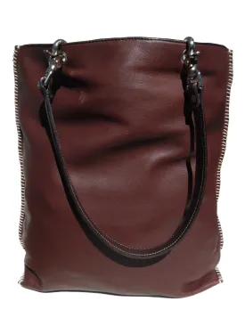 Gajumbo Tote Bag Butter Leather Chocolate