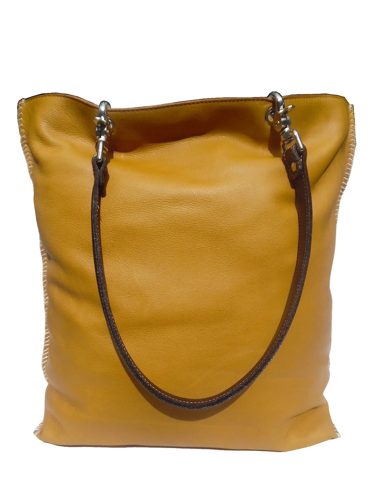 Gajumbo Tote Bag Napa Leather Golden Wheat