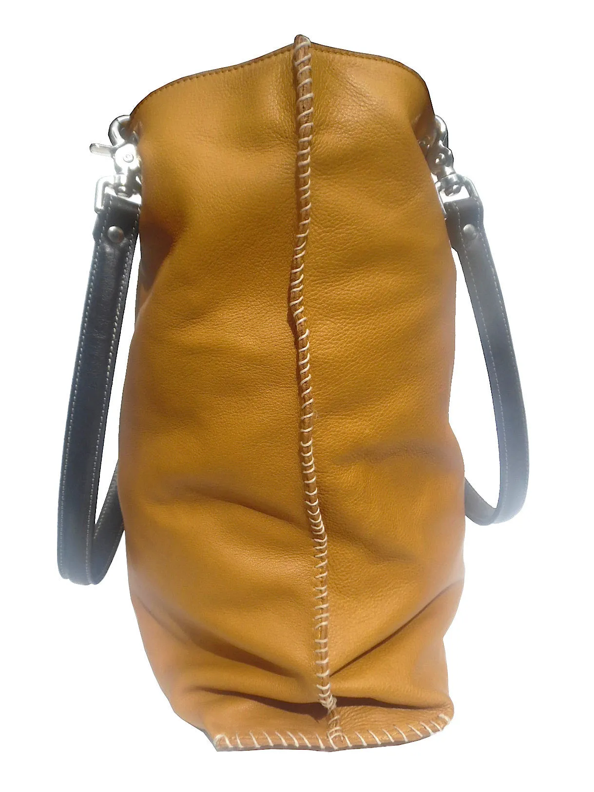 Gajumbo Tote Bag Napa Leather Golden Wheat