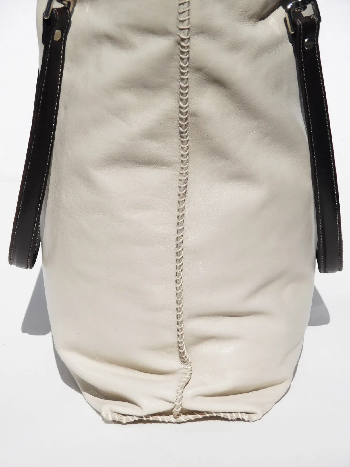 Gajumbo Tote Bag Napa Leather Golden Wheat