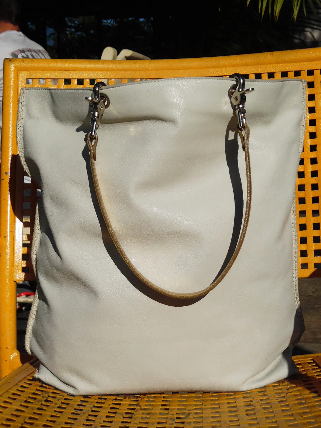 Gajumbo Tote Bag Napa Leather Paprika