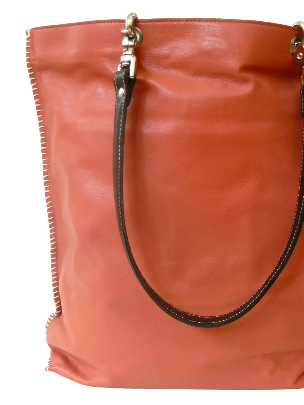 Gajumbo Tote Bag Napa Leather Paprika
