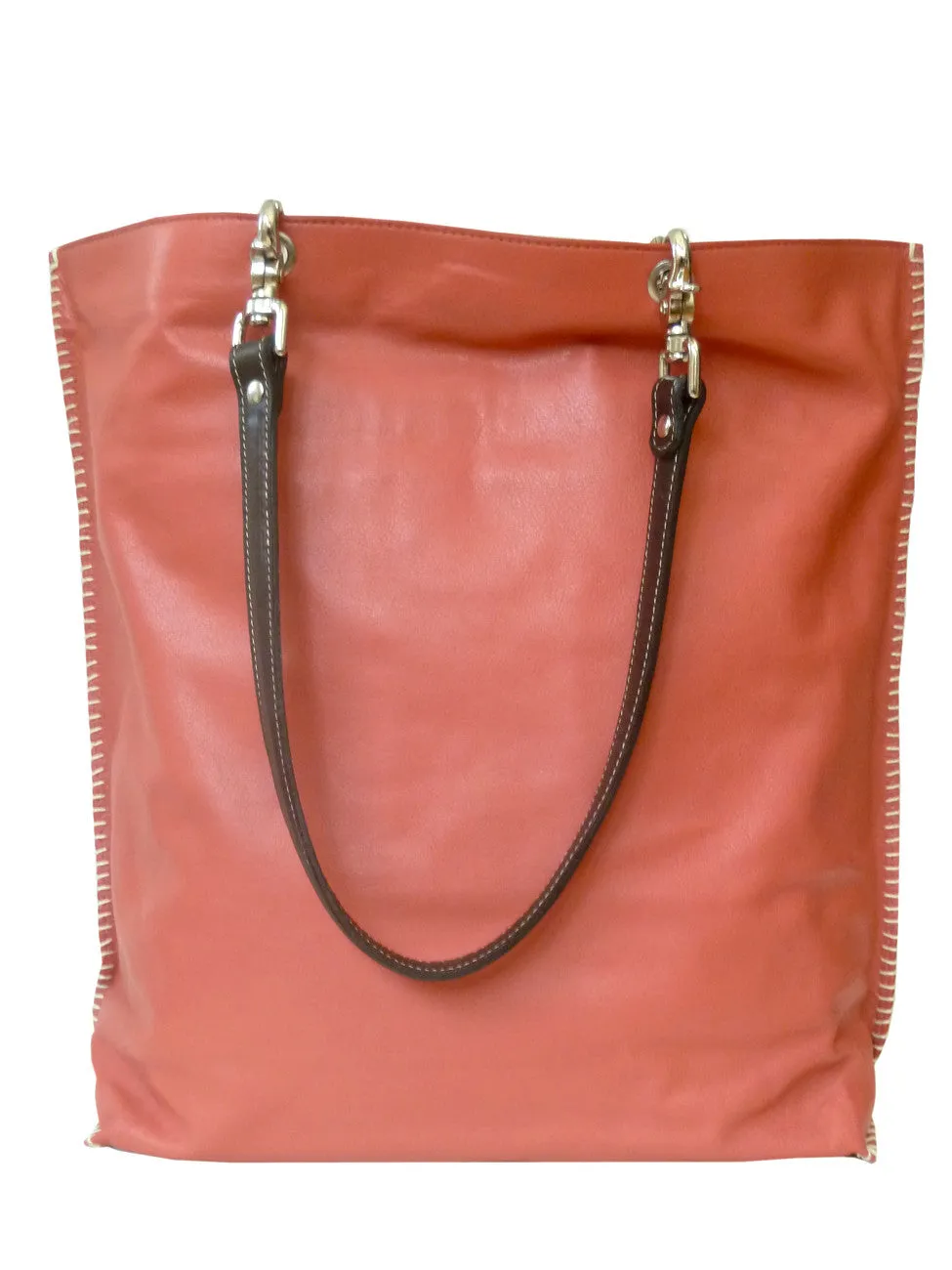 Gajumbo Tote Bag Napa Leather Paprika