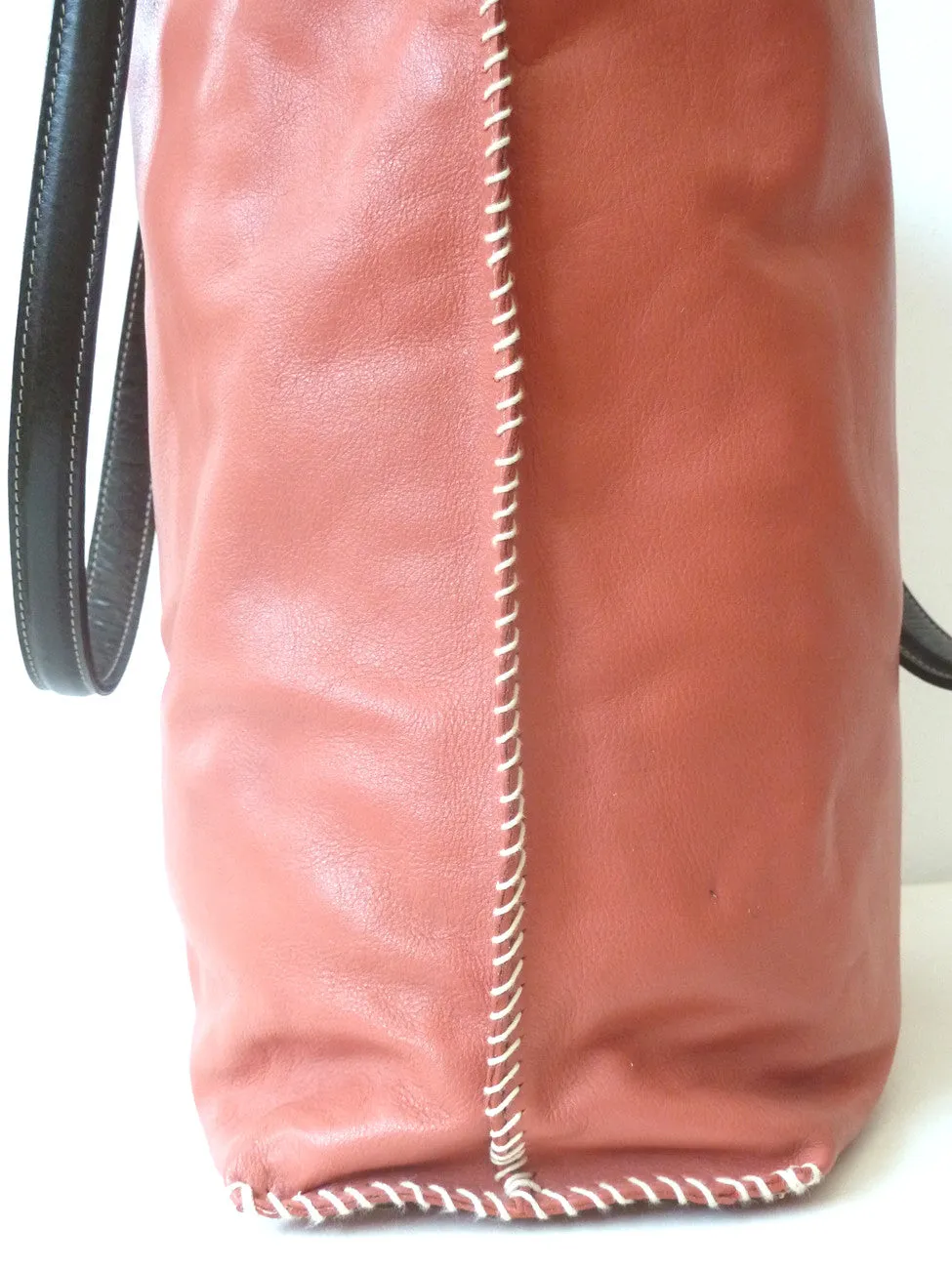 Gajumbo Tote Bag Napa Leather Paprika
