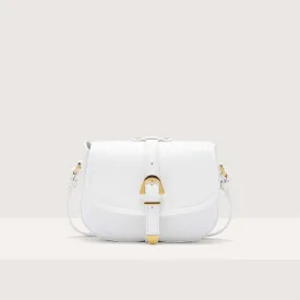 Grained Leather Crossbody Bag Magalù Small