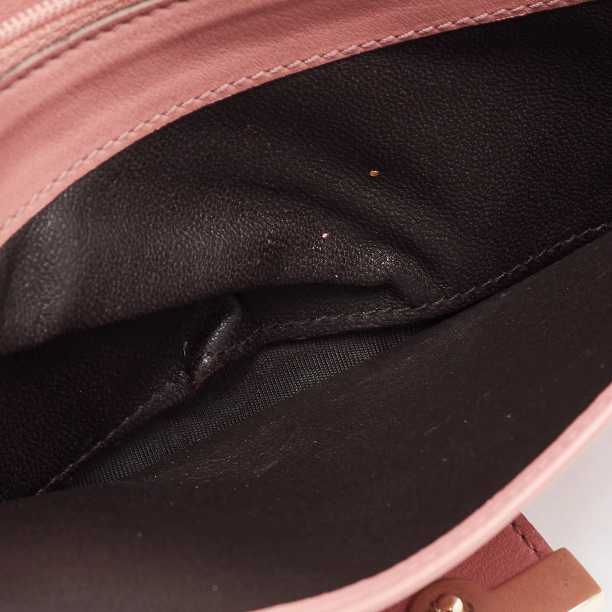 Gucci Guccissima Leather Metal Flap Continental Wallet