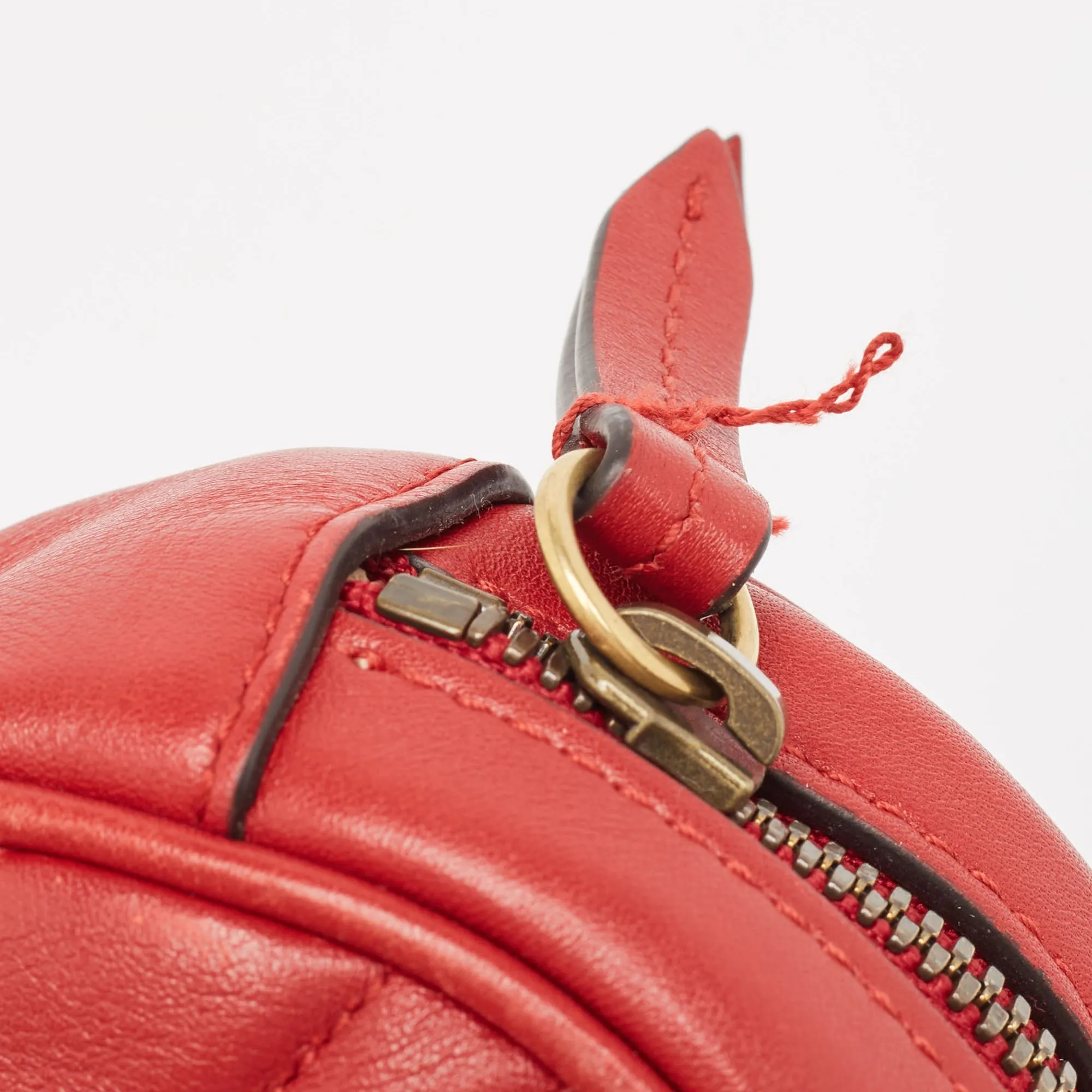 Gucci Matelass&eacute; Leather Mini Gg Marmont Belt Bag