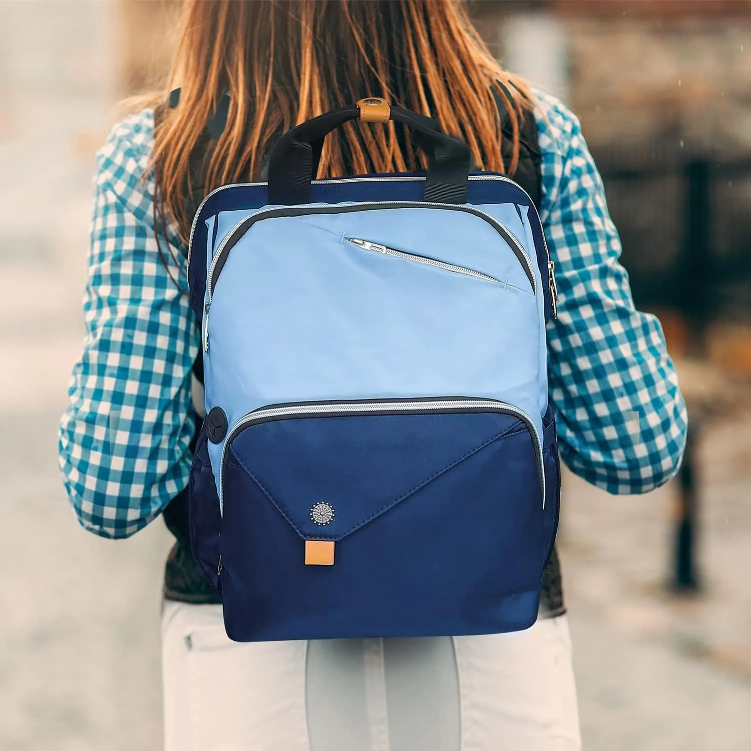 Hap Tim Travel Backpacks, Blue