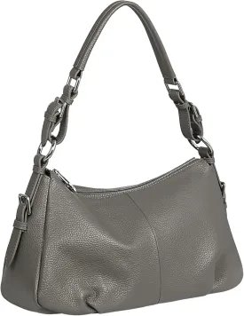 HESHE Leather Purses and Handbags Hobo Shoulder Bags Tote Bag Crossbody Purse Ladies Designer Satchel Bags