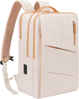 Hp hope Laptop Backpack for Women, 15.6 Inch Work Backpack with USB Port, Water Resistant Backpack for Travel, College, Commuter, Business