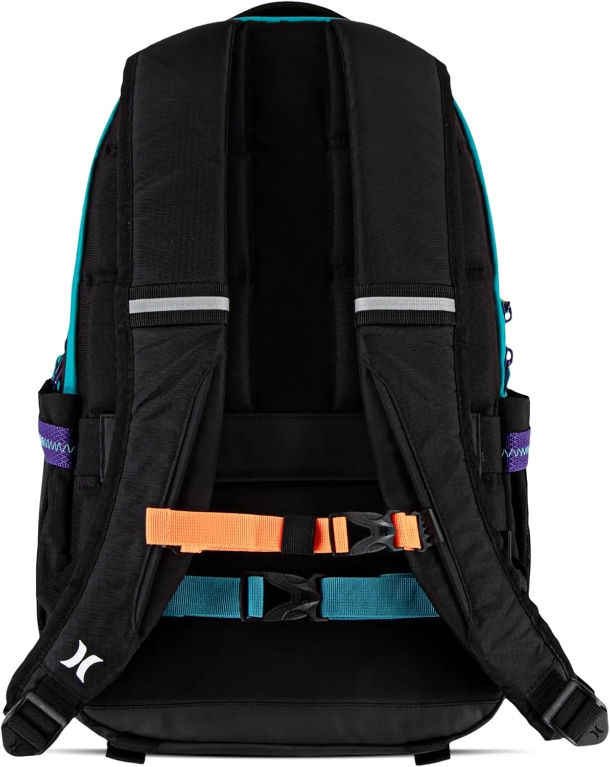 Hurley Men's Commuter Travel Backpack, Black/Multi, One Size