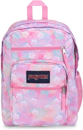 JanSport Laptop Backpack - Computer Bag with 2 Compartments, Ergonomic Shoulder Straps, 15 Laptop Sleeve, Haul Handle - Book Rucksack - Neon Daisy