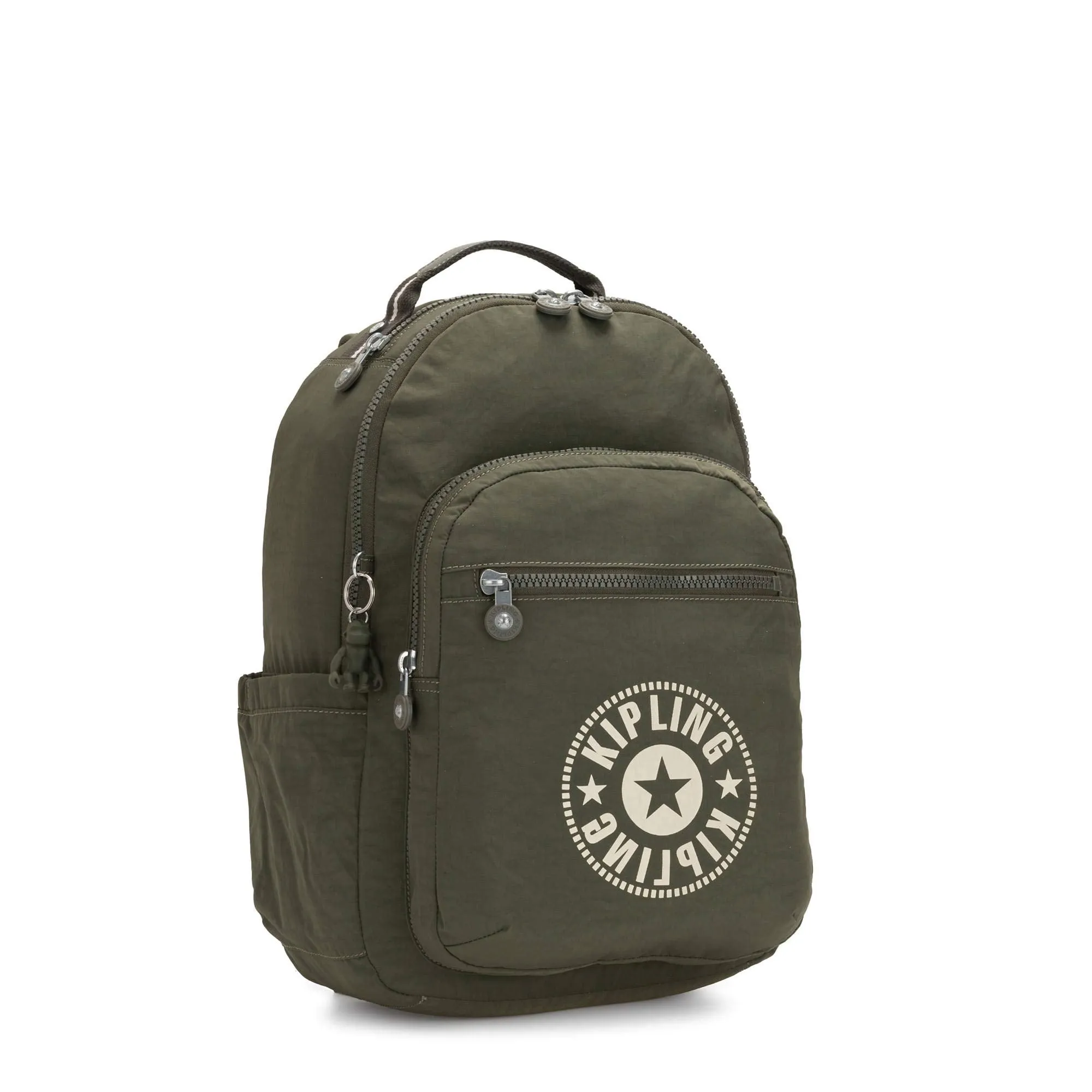 Kipling Seoul Large 15" Laptop Backpack Jaded Green Sp