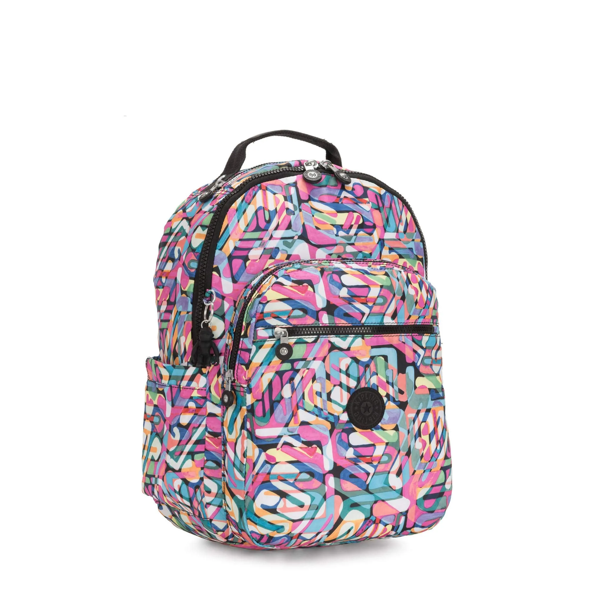 Kipling Seoul Large 15" Laptop Printed Backpack Wild Melody